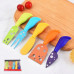 5 Piece Colorful Non Stick Cheese Butter Knife Spreaders Set 5 Piece Colorful Non Stick Cheese Butter Knife Spreaders Set