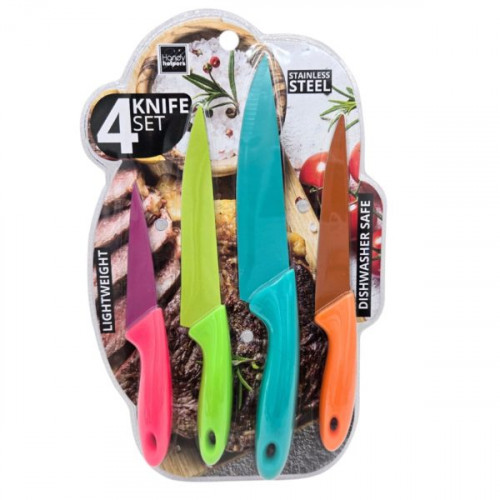 4 Piece Pastel Colorful Kitchen Knife Set 4 Piece Pastel Colorful Kitchen Knife Set
