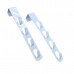 2 Pack Iron 4 Hook Vertical Over the Door Space Saving Hooks in Assorted Colors 2 Pack Iron 4 Hook Vertical Over the Door Space Saving Hooks in Assorted Colors