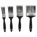 4 Pack Wall and Plastering Paint Brushes in Assorted Sizes 4 Pack Wall and Plastering Paint Brushes in Assorted Sizes
