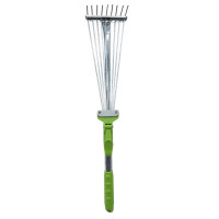 Adjustable Garden Leaf Rake 21