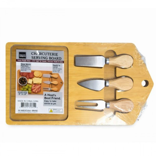 Cheese Server Board with Accessories Set Cheese Server Board with Accessories Set