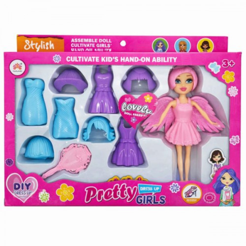 Dress-Up Doll with Accessories in Assorted Styles Dress-Up Doll with Accessories in Assorted Styles
