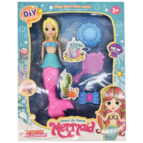 Dress-Up Mermaid Doll in Assorted Colors Dress-Up Mermaid Doll in Assorted Colors