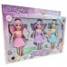 3 Pack Fairy Dolls with Accessories 3 Pack Fairy Dolls with Accessories