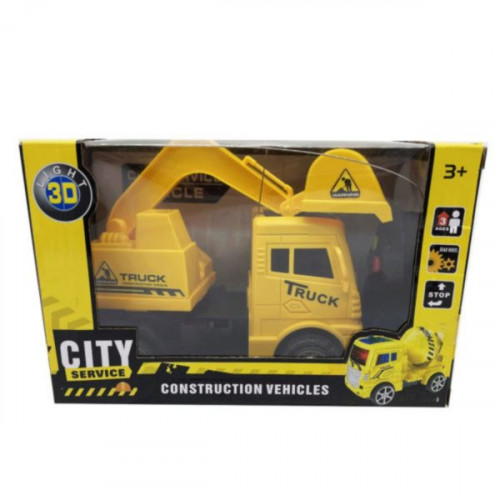 2-Direction RC Construction Light-Up Toy Truck in Assorted Styles 2-Direction RC Construction Light-Up Toy Truck in Assorted Styles