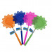 Telescopic Sunflower Fly Swatter in Countertop Display Telescopic Sunflower Fly Swatter in Countertop Display