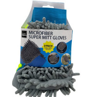 Microfiber Cleaning Mitt Gloves for Dusting Washing and Polishing Surfaces