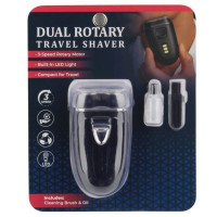 Dual Rotary Travel Shaver Kit