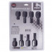 8 Piece Cushioned Grip Screwdriver Set with Durable Steel Shafts 8 Piece Cushioned Grip Screwdriver Set with Durable Steel Shafts
