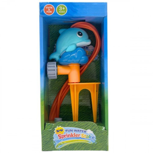 Fun Water Sprinkler Stake with 4 Wiggle Splash Spray Tubes Fun Water Sprinkler Stake with 4 Wiggle Splash Spray Tubes