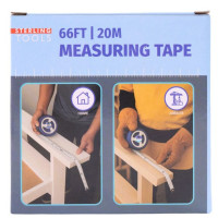 66' Fiberglass Open Reel Measuring Tape with Dual Metric and Imperial Units