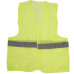 High Visibility Fluorescent Green Safety Vest with Reflective Strip High Visibility Fluorescent Green Safety Vest with Reflective Strip