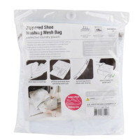 Shoe Washing Mesh Bag with Zipper Protective Net Pouch