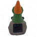 5.25 Inch Solar Garden Gnome Statue with Rock LED Light 5.25 Inch Solar Garden Gnome Statue with Rock LED Light