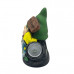 5 Inch Welcome Solar Garden Gnome Statue with Watering Can LED Light 5 Inch Welcome Solar Garden Gnome Statue with Watering Can LED Light