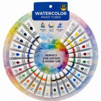 24 Piece Watercolor Paint Tube Set