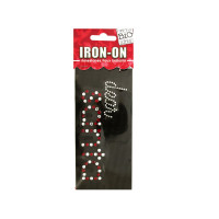 'Dear Santa' Rhinestone Iron-On Transfer