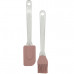2 Piece Silicone Basting Brush and Spoon Spatula with Plastic Handles in Assorted Colors 2 Piece Silicone Basting Brush and Spoon Spatula with Plastic Handles in Assorted Colors