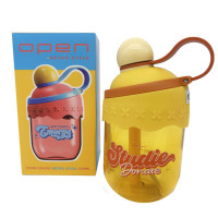 17 oz Round Twist Cap Water Bottle in Assorted Colors