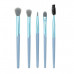 6 Piece Blue Eye Makeup Brush Set 6 Piece Blue Eye Makeup Brush Set