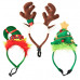 Christmas Holiday Pet Adjustable Headband Accesory in Assorted Styles Christmas Holiday Pet Adjustable Headband Accesory in Assorted Styles