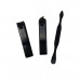 3-Pack Salon Grade Anodized Steel Manicure Set with Clipper, Slanted Clipper & Cuticle Pusher 3-Pack Salon Grade Anodized Steel Manicure Set with Clipper, Slanted Clipper & Cuticle Pusher
