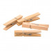 40 Piece Natural Wooden Clothespins Pack for Laundry 40 Piece Natural Wooden Clothespins Pack for Laundry