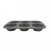6-Cup Non-Stick Cupcake and Muffin Bakeware Pan 6-Cup Non-Stick Cupcake and Muffin Bakeware Pan