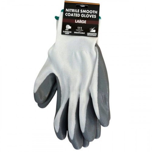 Durable Nitrile Coated Safety Work Gloves Extra Large Size