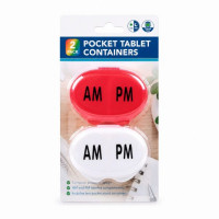 2-Pack Pocket Tablet Containers
