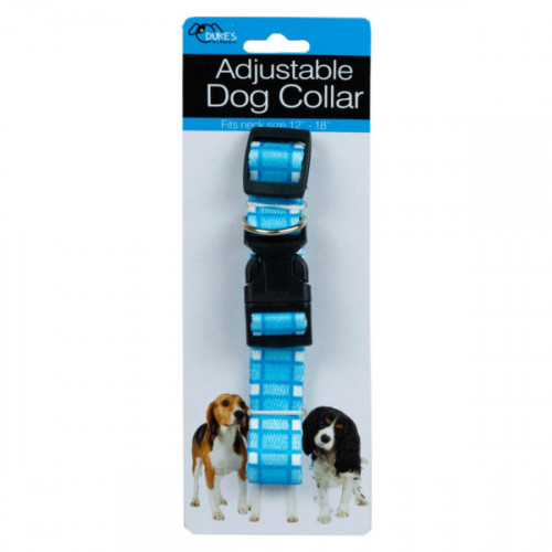 Adjustable Dog Collar with Plaid Design Adjustable Dog Collar with Plaid Design