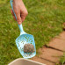 Decorative Floral Plastic Cat Litter Scooper Decorative Floral Plastic Cat Litter Scooper