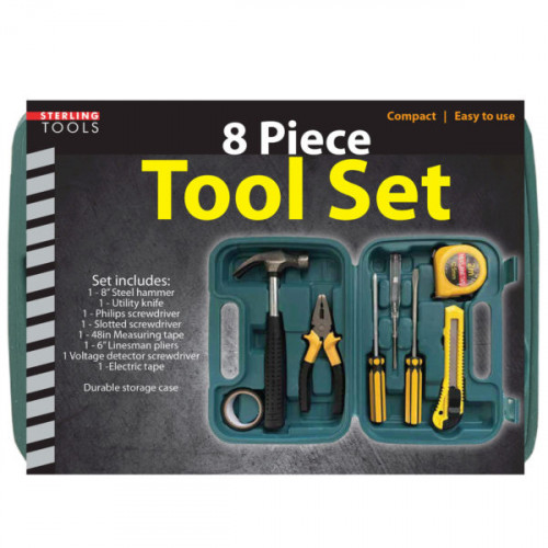 8 Piece Tool Set in Box 8 Piece Tool Set in Box