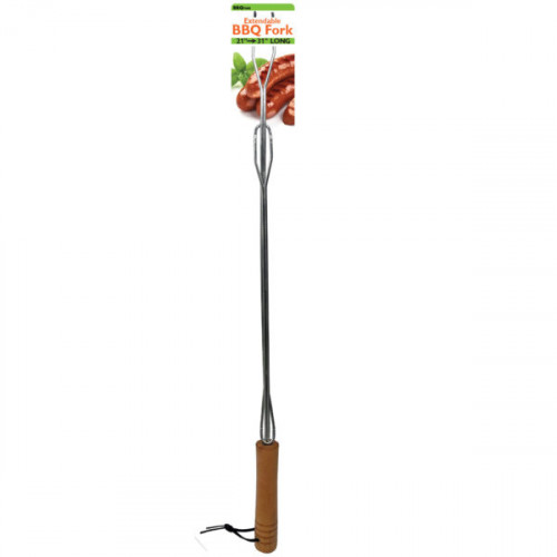 Barbecue Extension Fork with Wood Handle Barbecue Extension Fork with Wood Handle