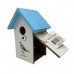 Bird House Feeder with Side Door Latch Bird House Feeder with Side Door Latch