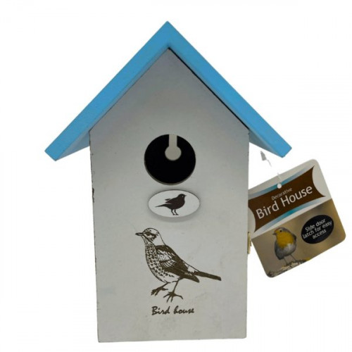 Bird House Feeder with Side Door Latch Bird House Feeder with Side Door Latch