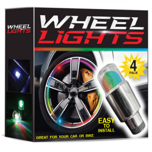 4 Pack Colorful LED Wheel Lights 4 Pack Colorful LED Wheel Lights