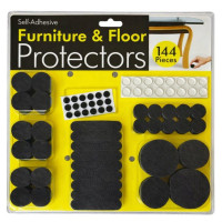 144 Piece Asst Furniture Protection Pads & Bumpers