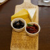 Bamboo Serving Board with Engraved Words Bamboo Serving Board with Engraved Words