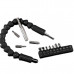 Bendable Screwdriver Set with 10 Bit Styles Bendable Screwdriver Set with 10 Bit Styles