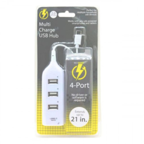 4-Port Multi-Charge USB Hub 4-Port Multi-Charge USB Hub