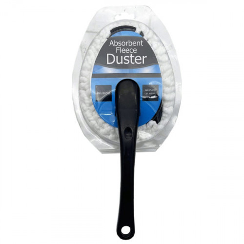 Absorbent Fleece Duster with Washable Head Absorbent Fleece Duster with Washable Head