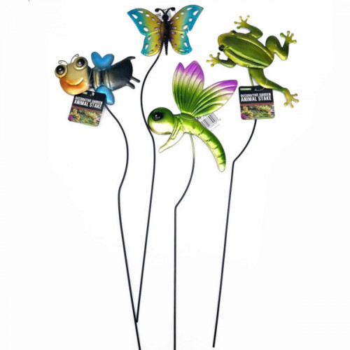 Assorted Metal Decorative Garden Animal Stake Assorted Metal Decorative Garden Animal Stake