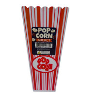 35 oz. Red Striped Popcorn Bucket