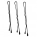 Black Bobby Pins with Soft Tips Black Bobby Pins with Soft Tips