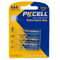 PKCELL Heavy Duty AAA Batteries