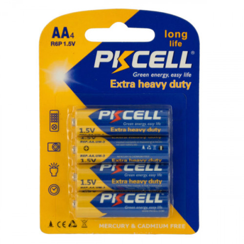 PKCELL Heavy Duty AA Batteries PKCELL Heavy Duty AA Batteries