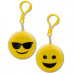 Emoticon Adult Rain Poncho in a Ball Countertop Display Emoticon Adult Rain Poncho in a Ball Countertop Display