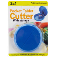 2 in 1 Pocket Tablet Cutter with Storage